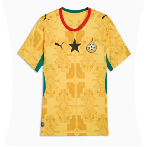 Stroje piłkarskie Ghana Koszulka Wyjazdowej dla damskie MŚ 2026 Krótki Rękaw